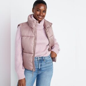 OLD NAVY Quilted Puffer Vest in Color Icelandic Mineral